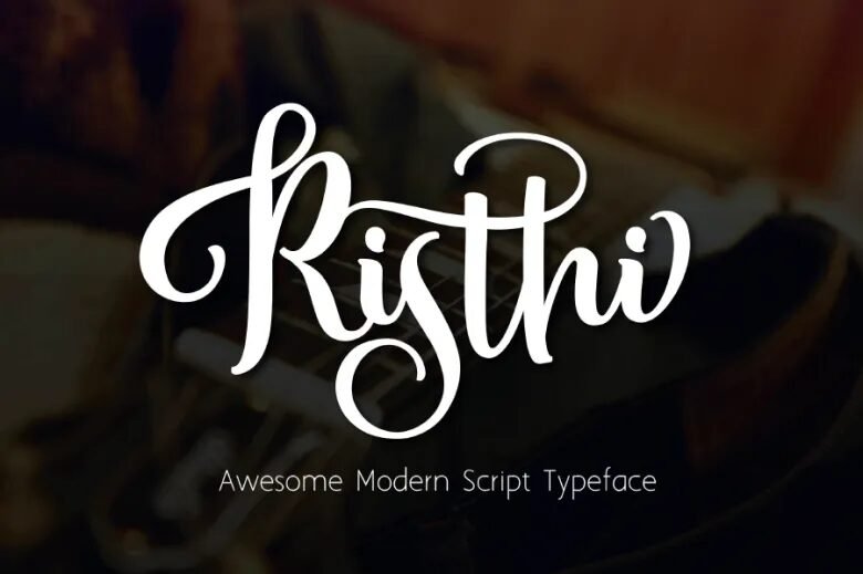 Risthi Script Font Free Download