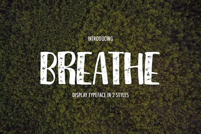 Breathe Font Free