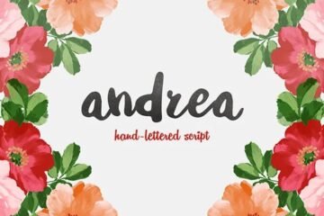 Andrea Script Font