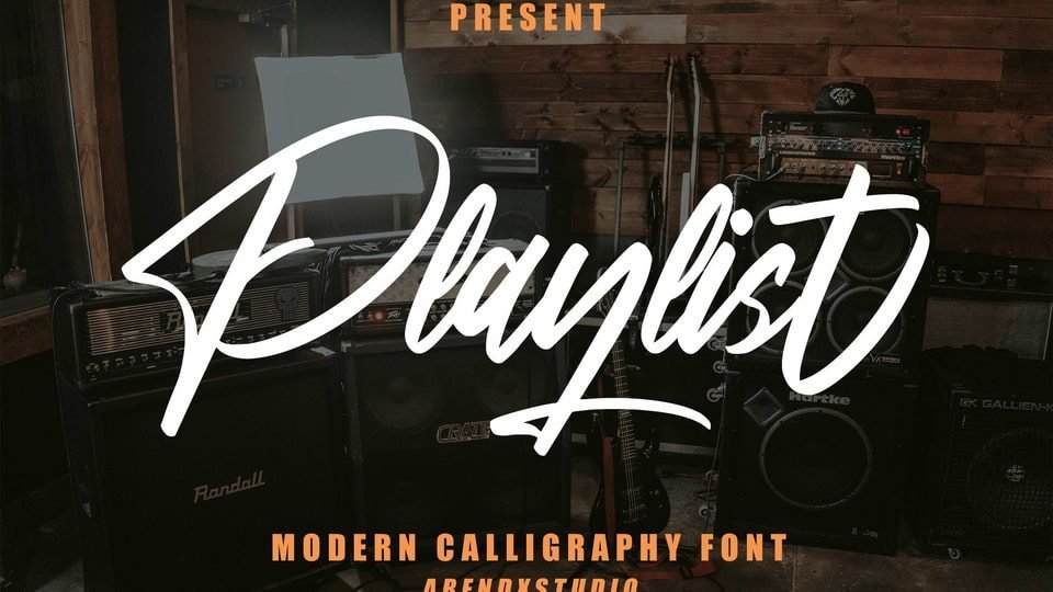 Playlist Font Family Free Download