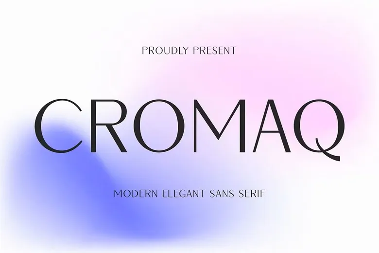Cromaq Font