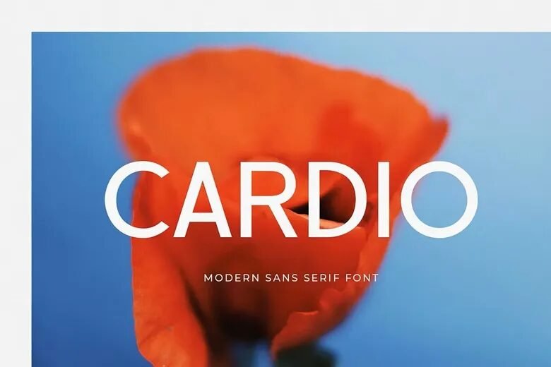 Cardio Font