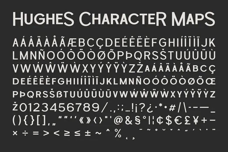 Hughes Font - 3